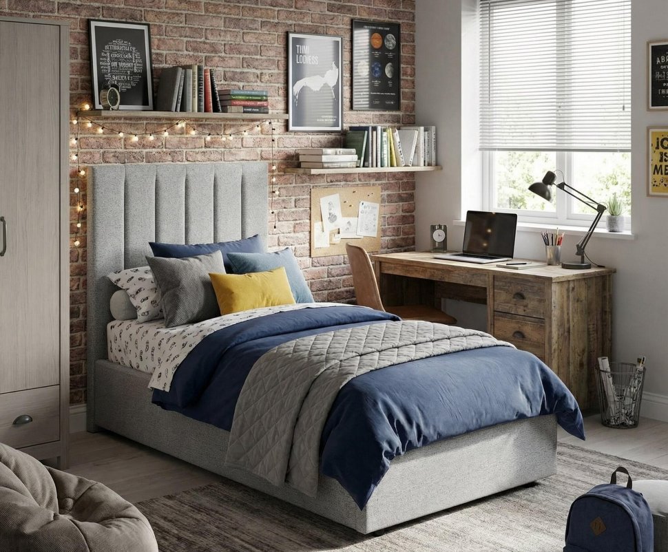 Кровать Ingrid 900 модель 312 Анри 35