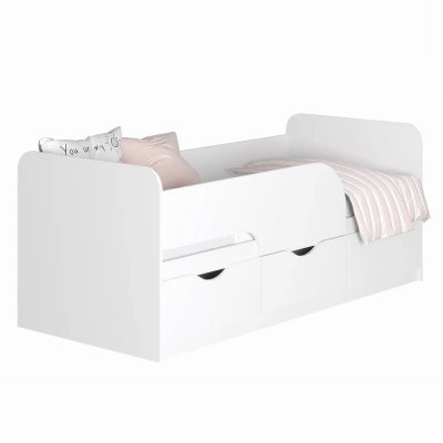 Кровать 80х186 Стандарт КР-22 (БТС) Белый