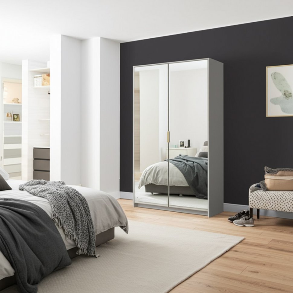 Шкаф 2-х створчатый Пандора ШК-05, Кашемир, Айриш