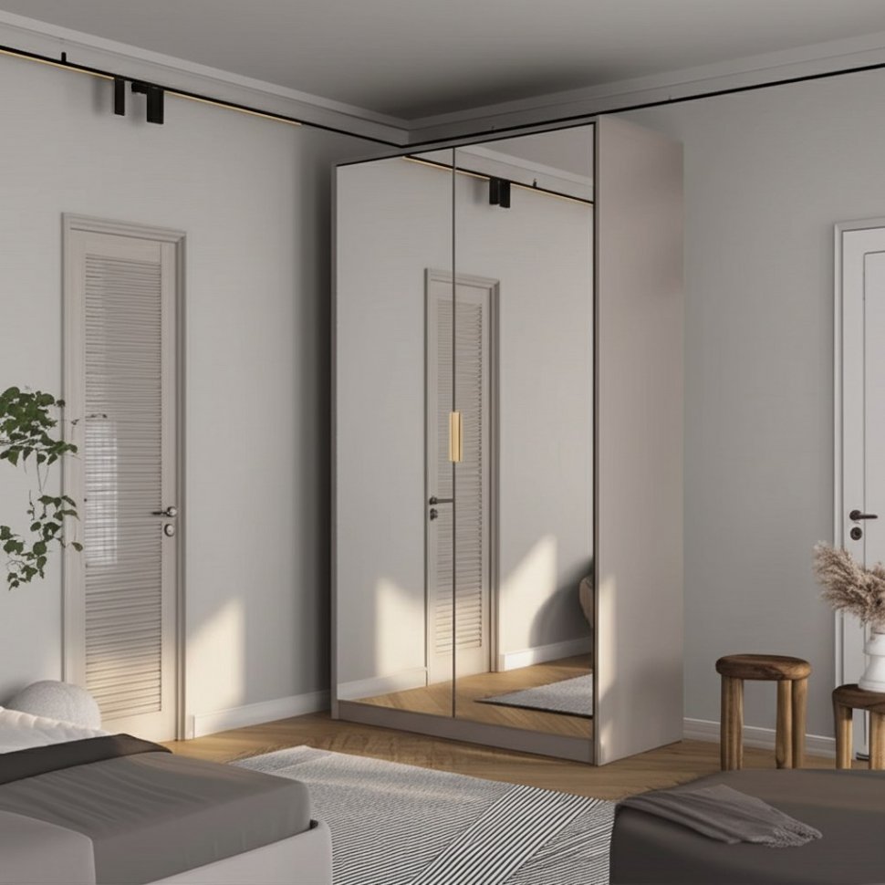 Шкаф 2-х створчатый Пандора ШК-05, Кашемир, Айриш