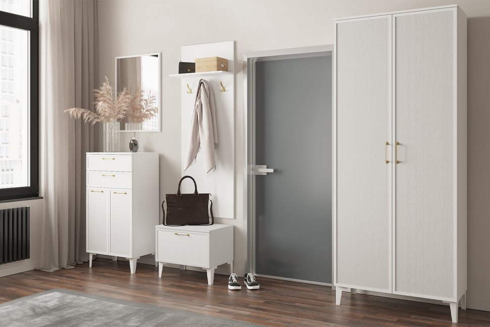 Тумба с ящиками Толедо ТТ-30, Белый