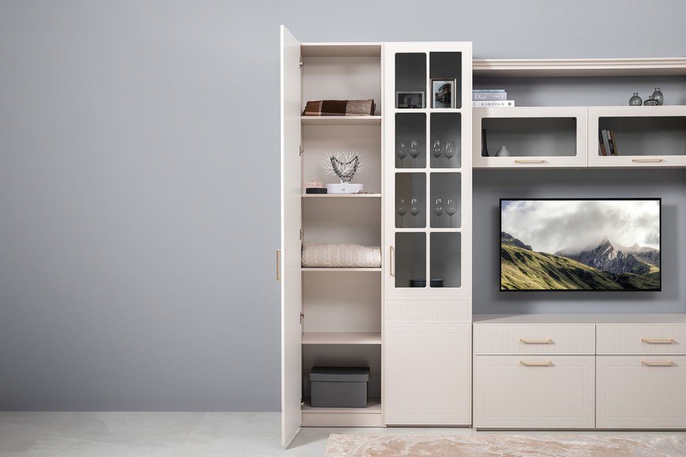 Ричфорд шкаф-пенал 16.327.01 кашемир / моно керамика