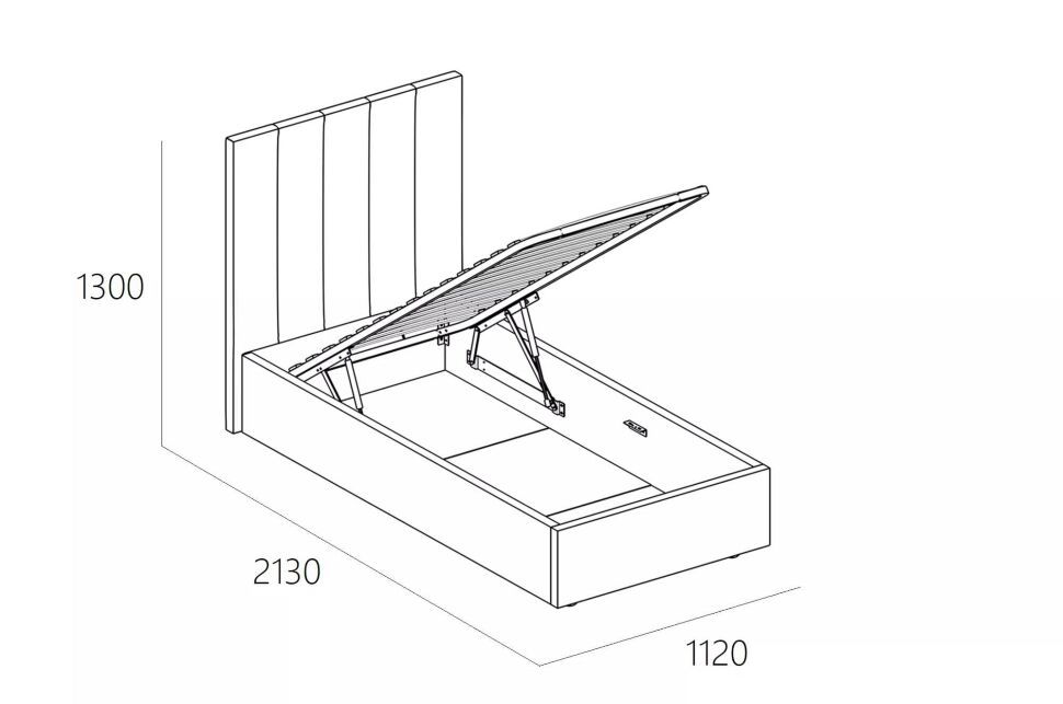 Кровать Ingrid 900 модель 312 Анри 13