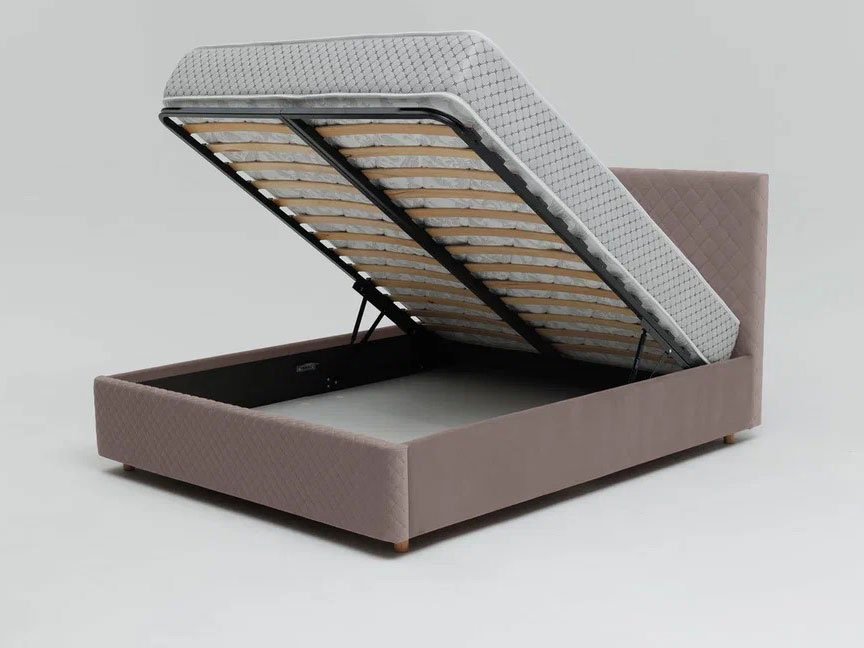 Кровать Galaxy 1800 с под. механизмом / какао №8