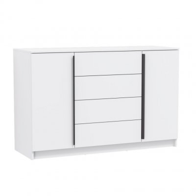 Брандо комод 67.11 ЛДСП Белый