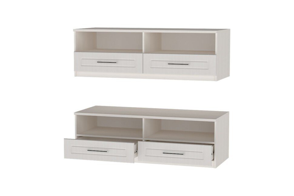 Гостиная Аллегро 9 Роммб компл. 2 / Бодега белая/Сандал белый