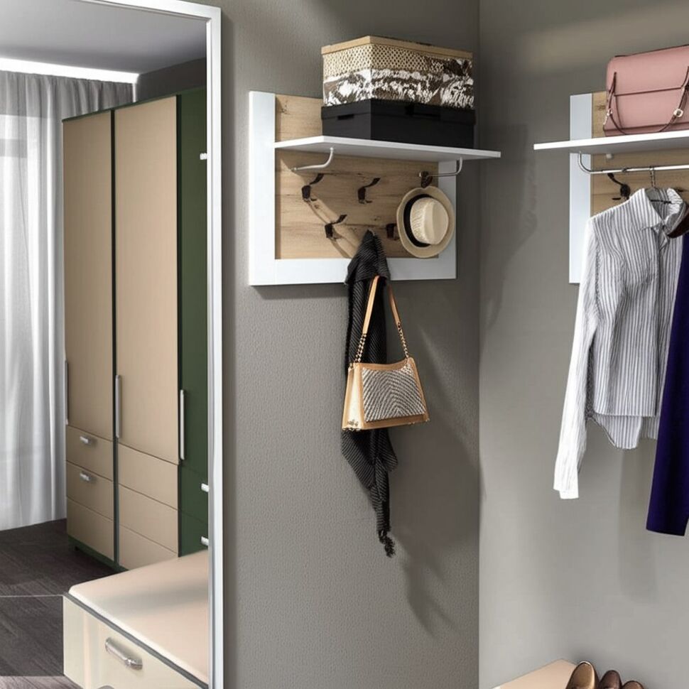 Вешалка настенная Ева 5 М8