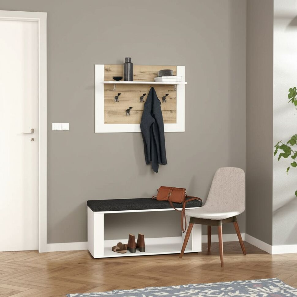 Вешалка настенная Ева 5 М8