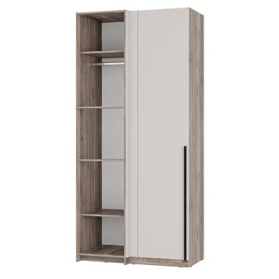 Шкаф угловой Урбан ШКУ-06, Дуб смоки, Кашемир