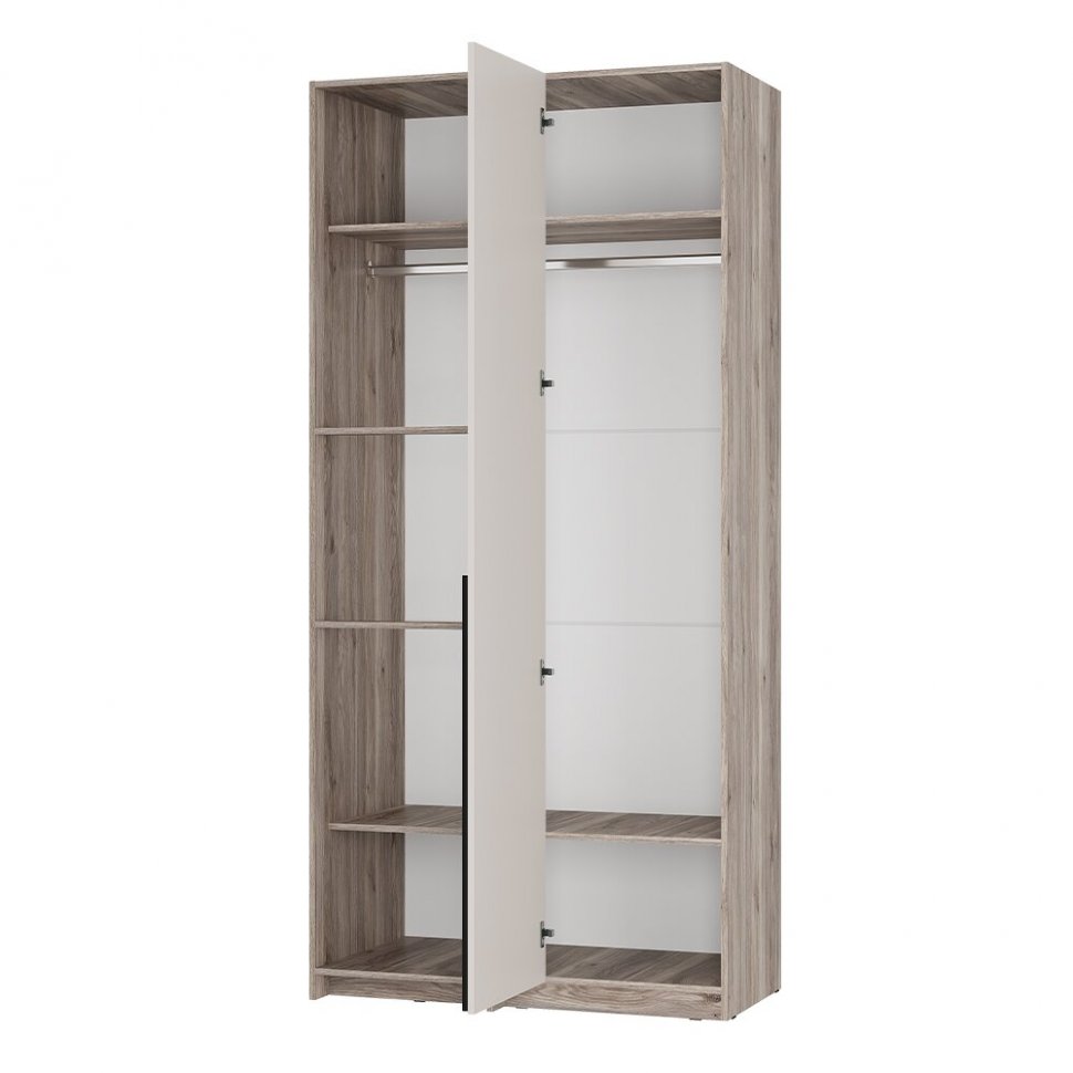 Шкаф угловой Урбан ШКУ-06, Дуб смоки, Кашемир