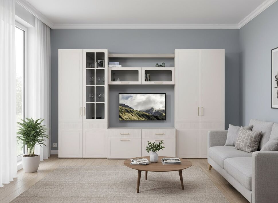 Ричфорд шкаф-витрина 16.396 кашемир / моно керамика