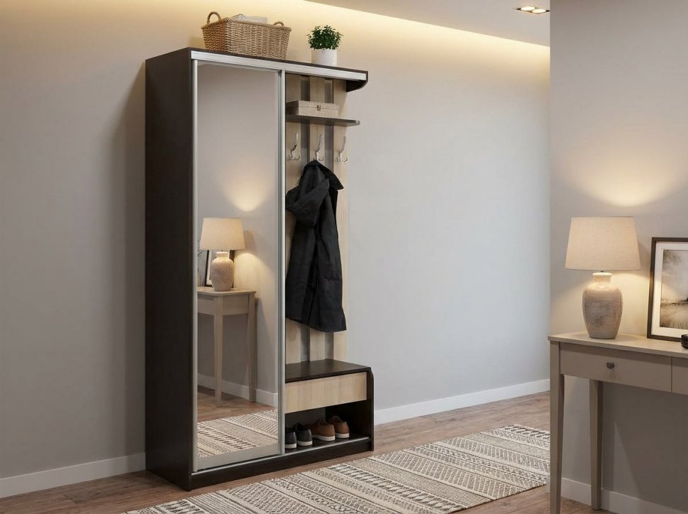 Прихожая Лайт Венге / Ясень светлый