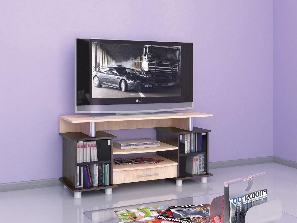 Тумба ТВ 003 К2 (ТЭКС) Венге