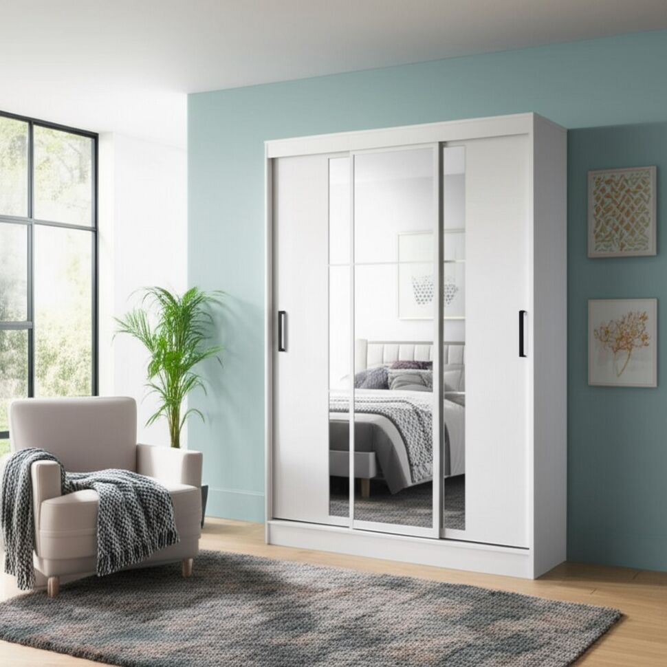 Шкаф-купе Тайм ШКК-03, белый