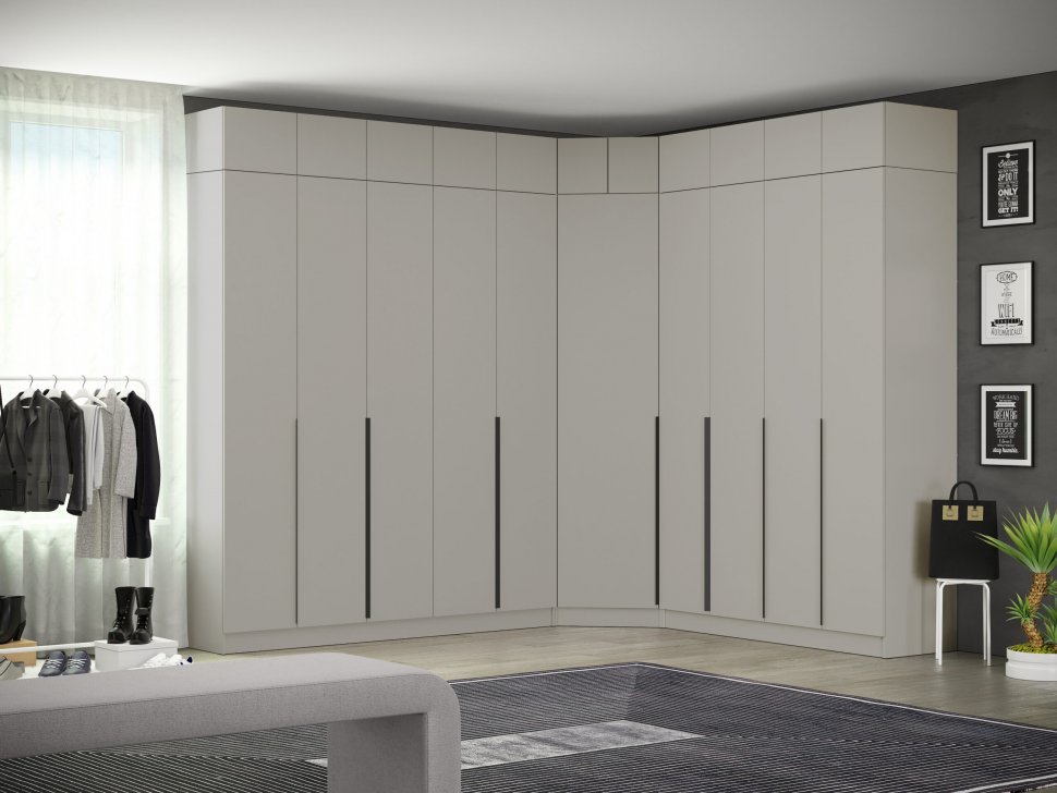 Шкаф Мадрид (2,0) без зеркала кашемир