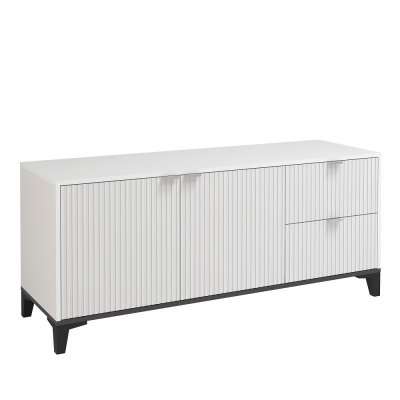 Тумба под ТВ Конкорд (Интерьер Центр) ТБ-001 Белый / Софт пломбир