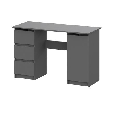 Стол письменный Денвер с ящиками 120 (Графит серый)