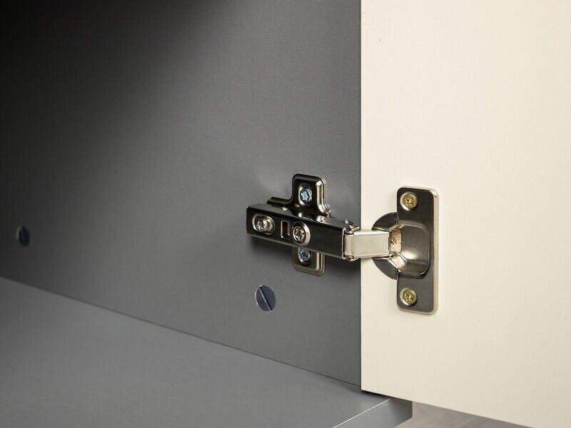 Марвэл Комод 16.234.02 Темно-серый / Плэйн