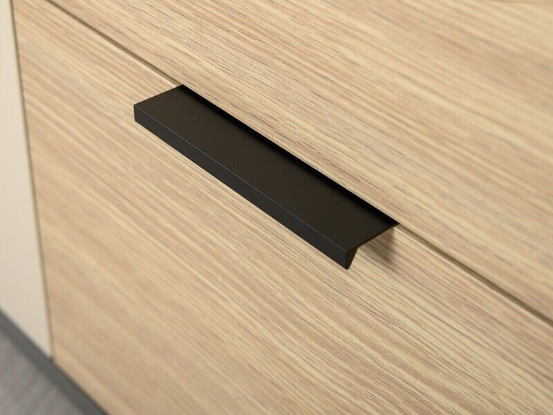 Марвэл Комод 16.234.02 Темно-серый / Плэйн