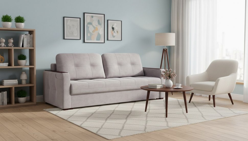 Диван Smart 3 СК Велюр Кашемир 890