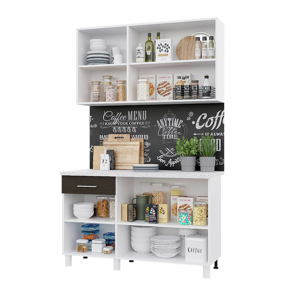 Кухня Тренд 1.3 (Горизонт) Дуб золотой / Графит