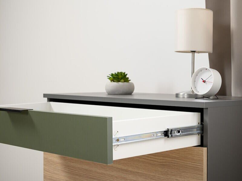 Марвэл Комод 16.234.03 Темно-серый / Плэйн