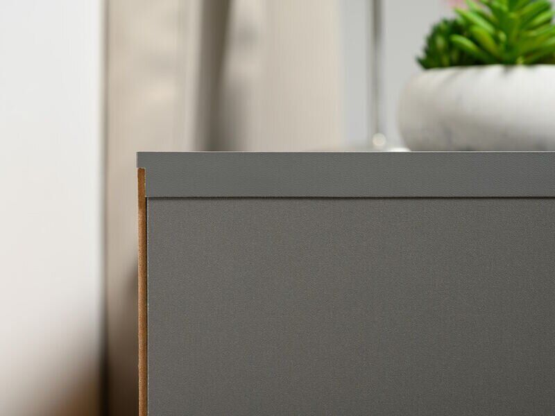 Марвэл Комод 16.234.03 Темно-серый / Плэйн