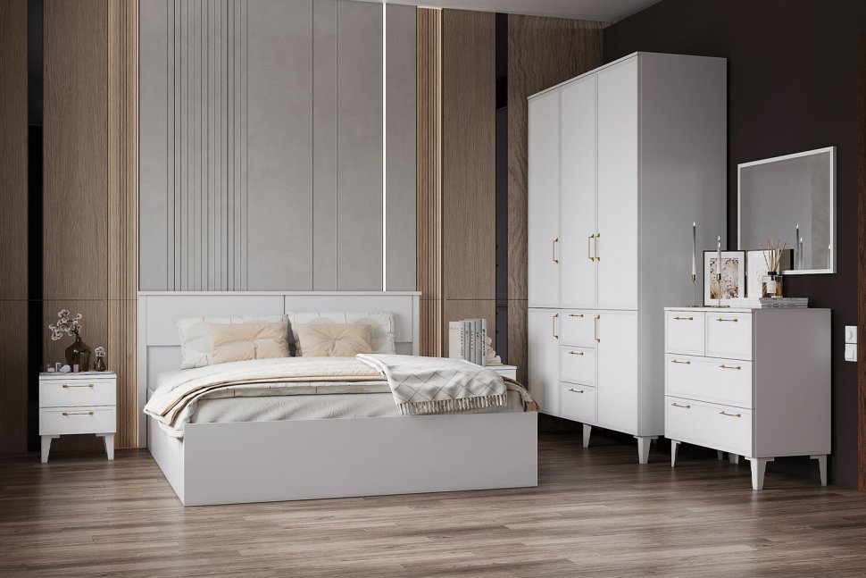 Комод малый Толедо ТК-21, Белый