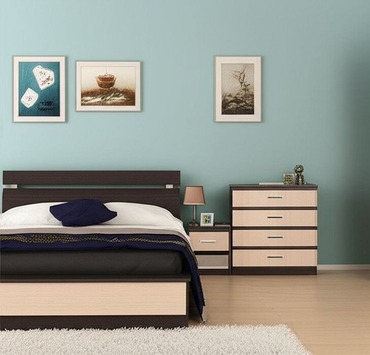 Комод с ящиками Сакура, венге/лоредо