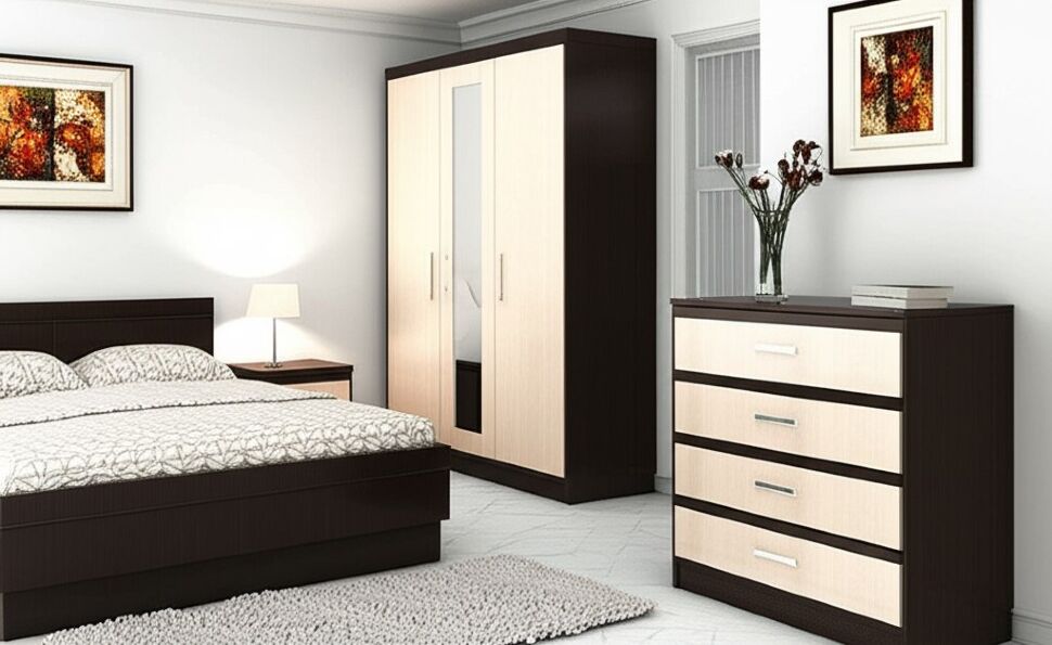 Комод с ящиками Сакура, венге/лоредо