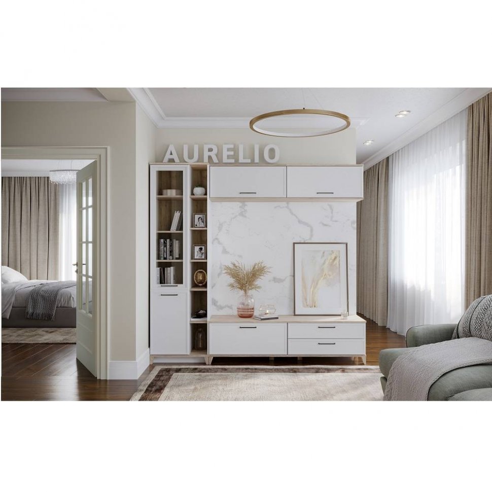 Гостиная Аурелио (Глазов) Комплект 4 Белый