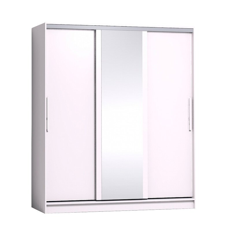 Шкаф-купе Strike 1800 с зеркалом Глазов-мебель (Белый)