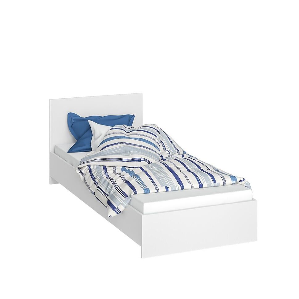 Кровать без основания Ронда КР-080 80х200, белый