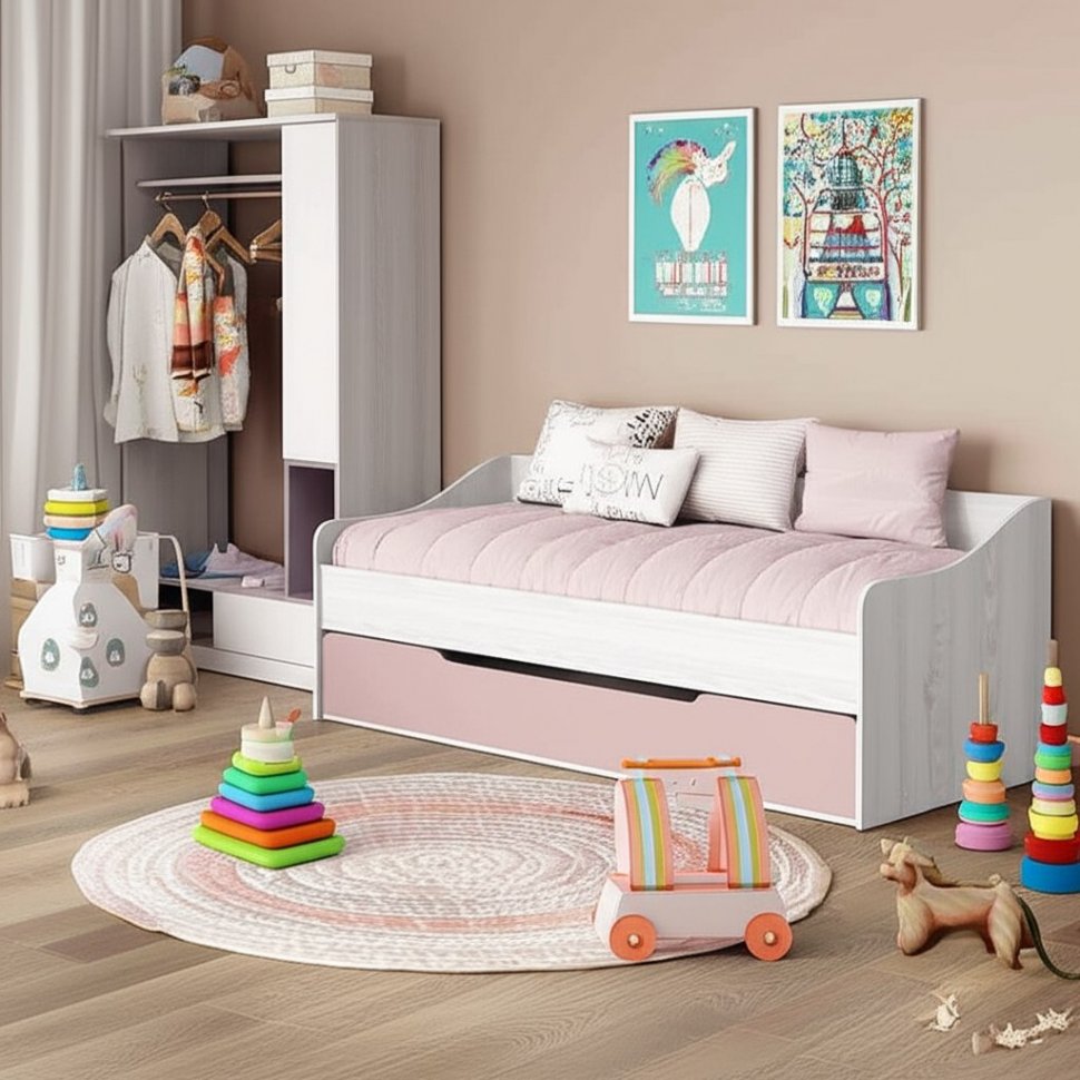 Кровать-софа 80х200 с ящиком Лило (MLK)