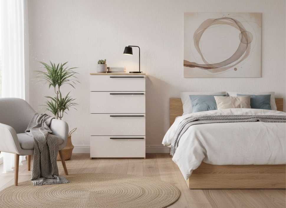 200.19 комод Арден Дуб Делано / Сантьяго софт