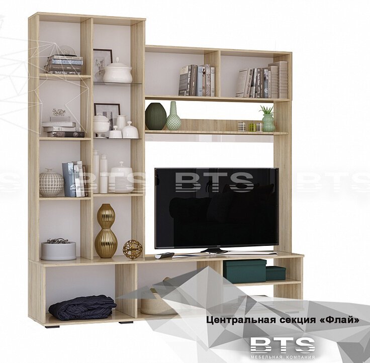 Мебель для гостиной Флай БТС (Дуб сонома)