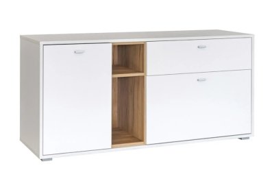 Бэль Тумба 10.91 Дуб Золотой / Белый