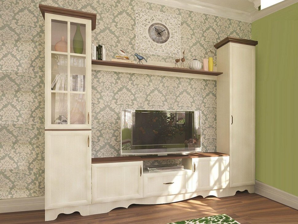 Латте 1 Шкаф однодверный Бодега Светлый / Орех Донской