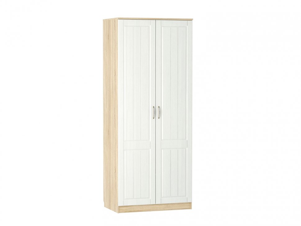 НМ 040.60 Шкаф Оливия Дуб Сонома/белое дерево