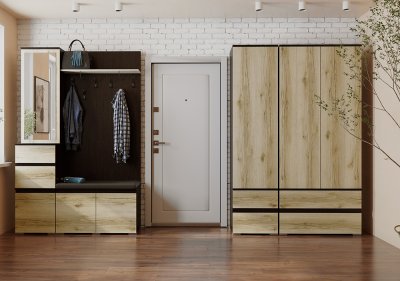 Прихожая Плейона (ТЭКС) Дуб делано