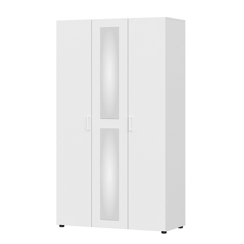 Шкаф трехстворчатый Токио (Белый текстурный)