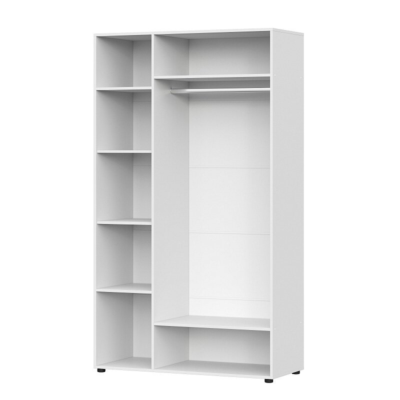 Шкаф трехстворчатый Токио (Белый текстурный)