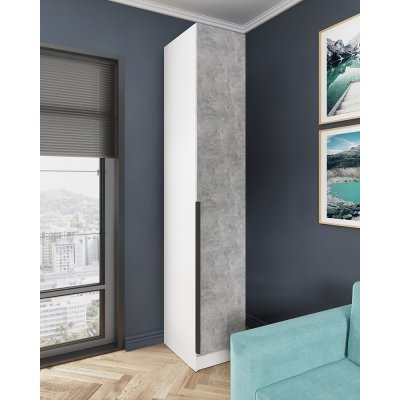 Шкаф-пенал Мадрид 400 (ТЭКС) Ателье светлое