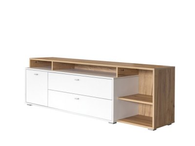 Бэль Тумба 10.92 Дуб Золотой / Белый