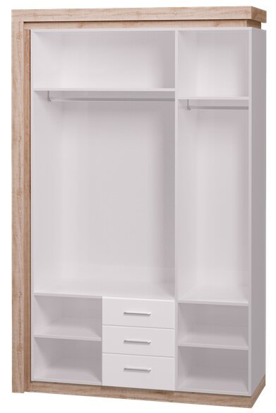 Шкаф 3-х дверный с зеркалом Люмен (Ижмебель) 15