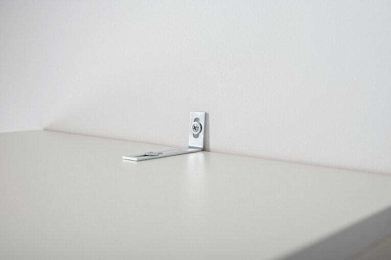 Марвэл Стеллаж 16.426 Белый PE шагрень / Плэйн