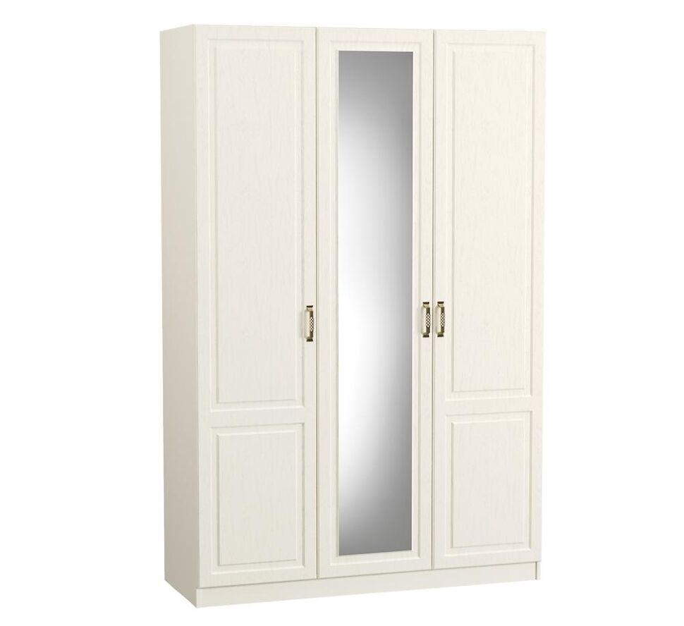 Спальня Ливерпуль 3 Белый/Ясень ваниль