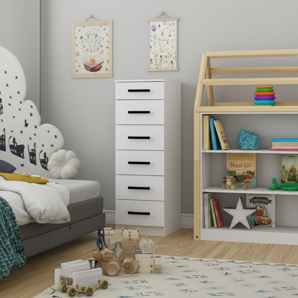 Комод высокий Фьюжн КМ-04 (БТС)