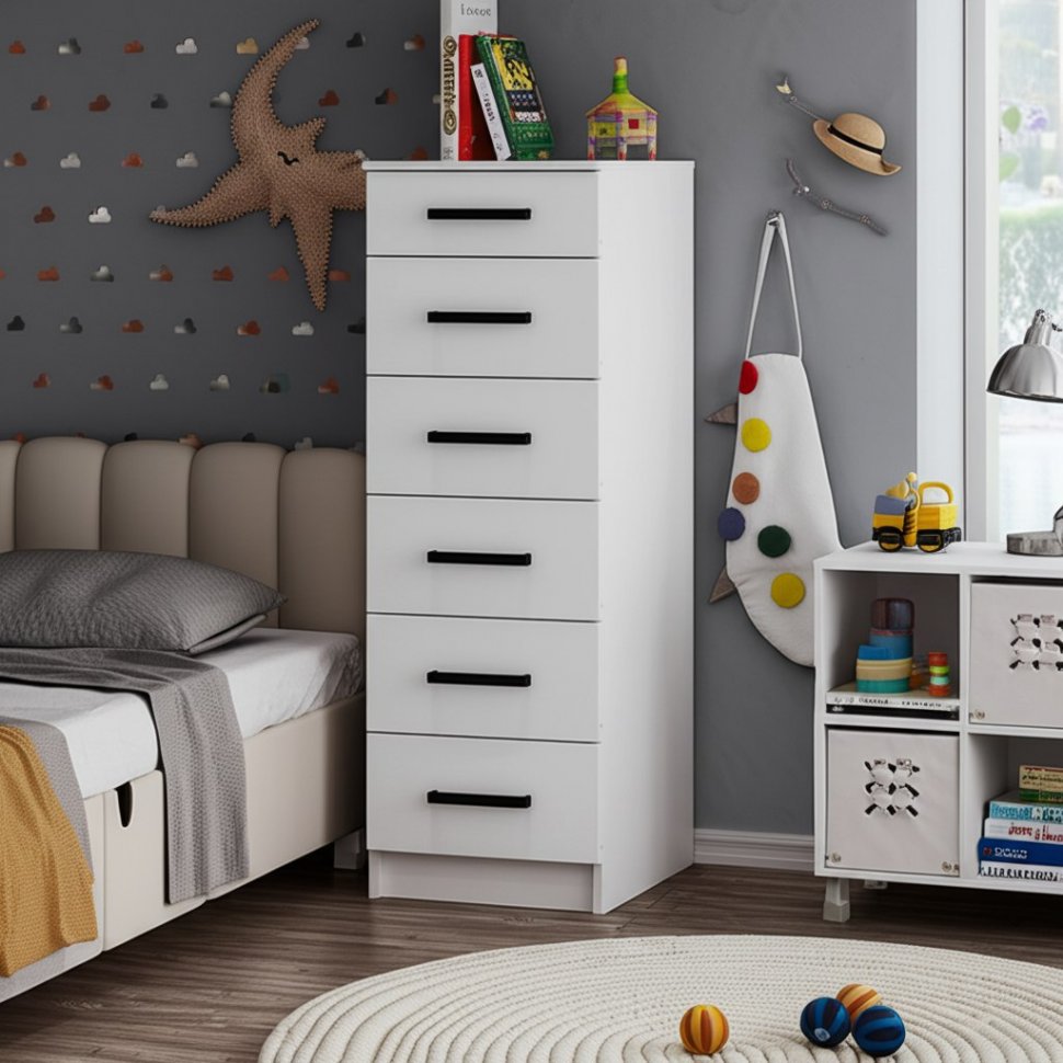 Комод высокий Фьюжн КМ-04 (БТС)