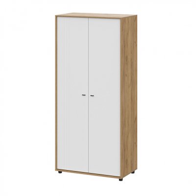 Шкаф двухстворчатый Милан (SV-Мебель) Белый